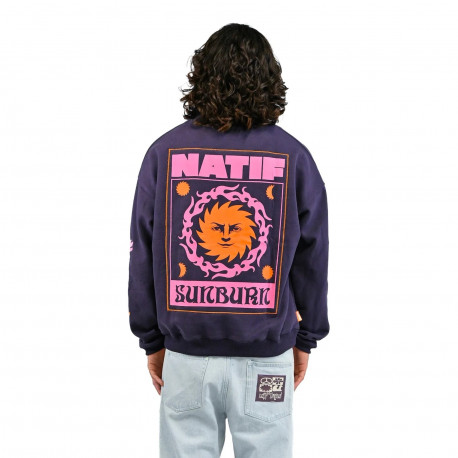 Sweat loose sunburn elements - Violet