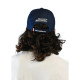 NATIF, Casquette 6 panneaux music dpt, Denim