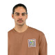 NATIF, T-shirt snake, Marron