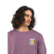 NATIF, T-shirt sunburn elements, Violet