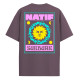 NATIF, T-shirt sunburn elements, Violet