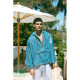 NATIF, Poncho jacket good vibes, Denim