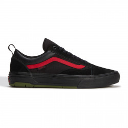 VANS, Skate old skool wafflecup, Atiba black/green