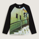 VANS, Vans x atiba ls raglan, Black