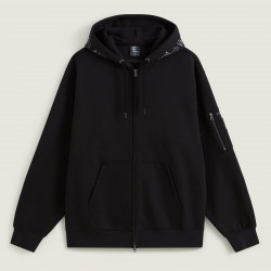 VANS, Vans x atiba cargo hoodie, Black