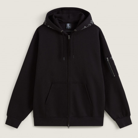 Vans x atiba cargo hoodie - Black