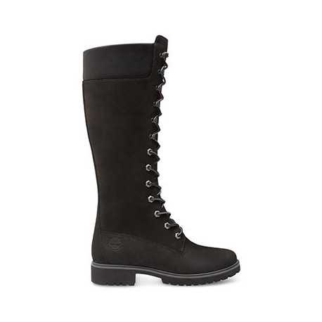 Prem 14in lace waterproof boot - Black
