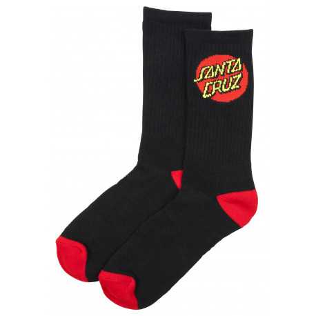 Classic dot sock (2 pack) - White and black