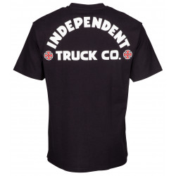 INDEPENDENT, Itc bold tee, Black