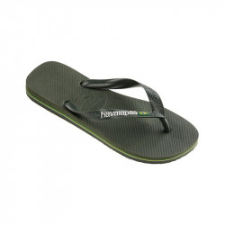 HAVAIANAS, Brasil logo, Green olive