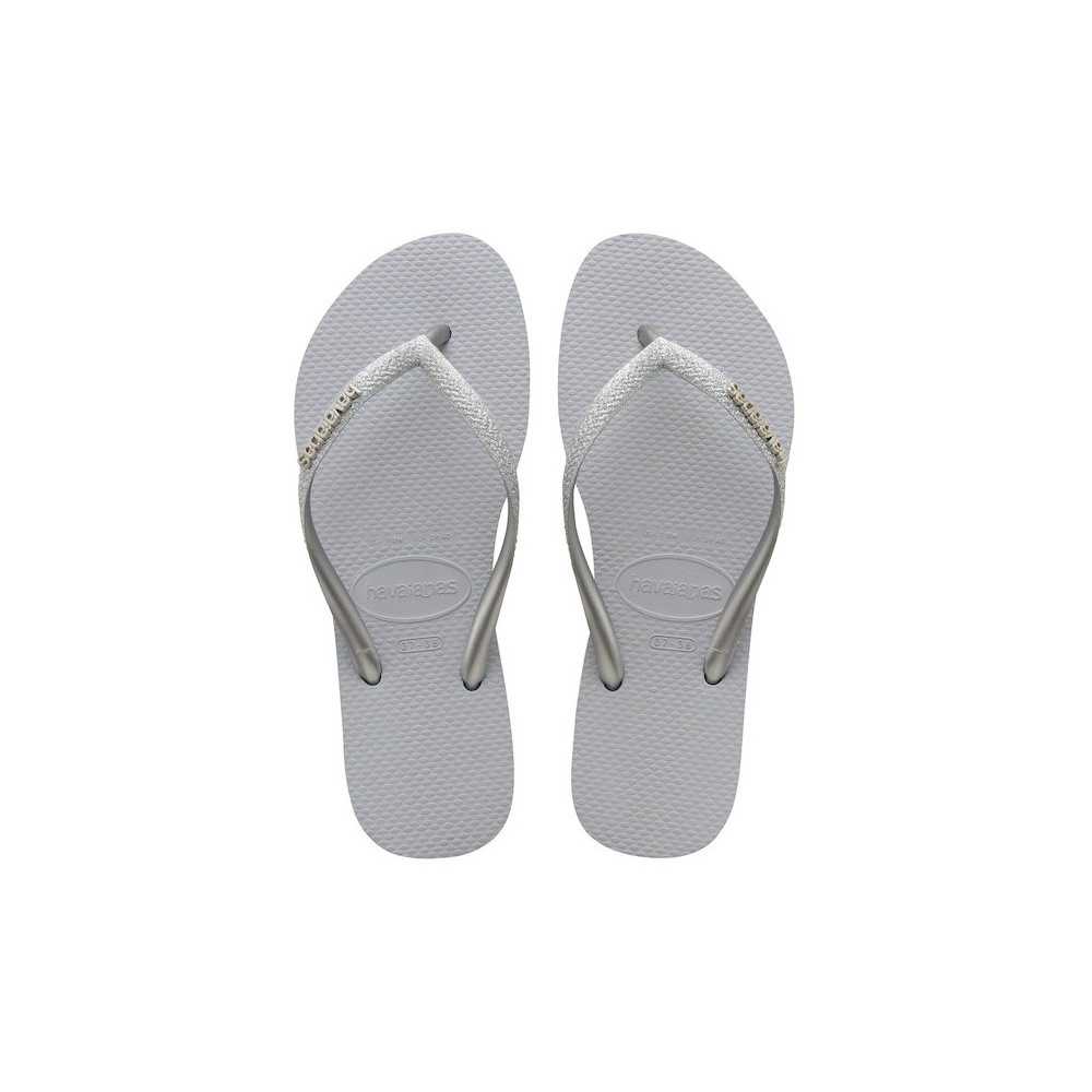 havaianas grey glitter
