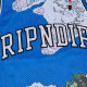 RIPNDIP, Great wave mesh basketball jersey, Blue
