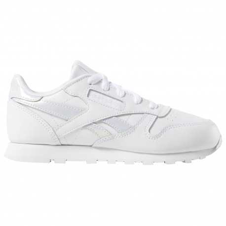 Classic leather - White/white