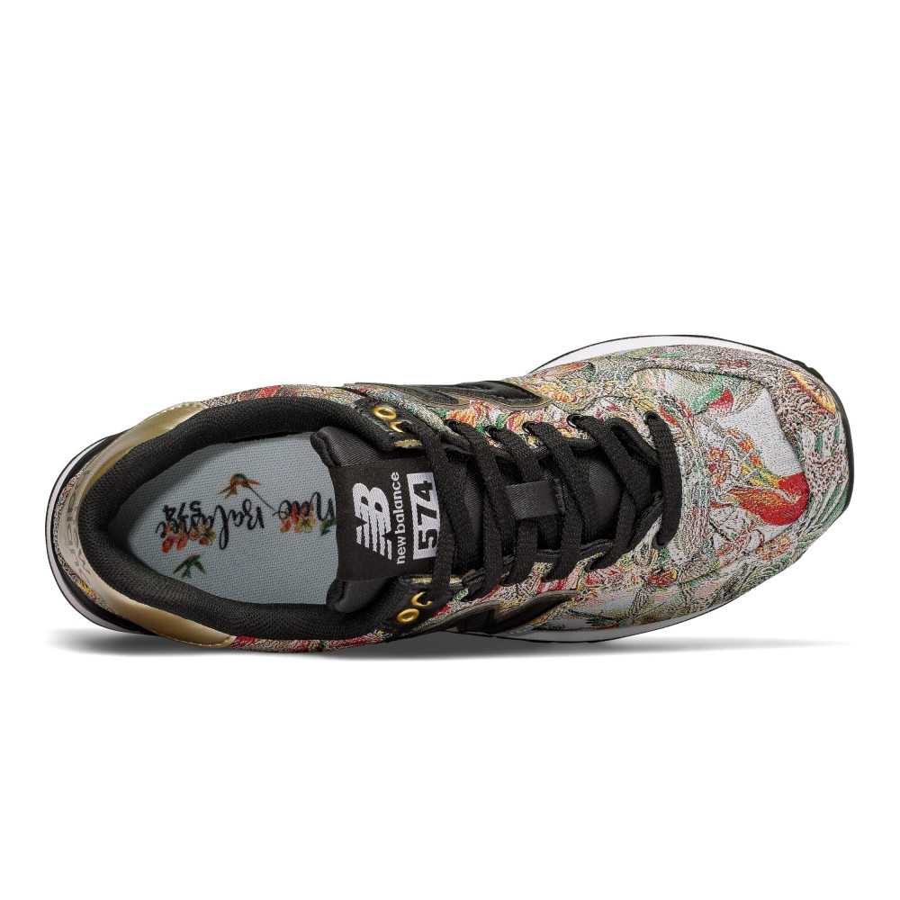new balance wl574 black gold