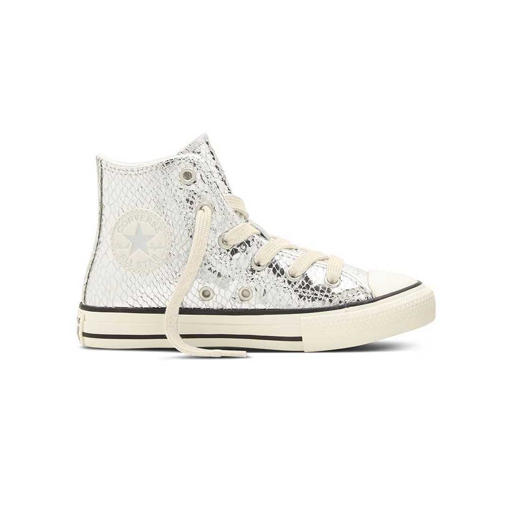 converse silver