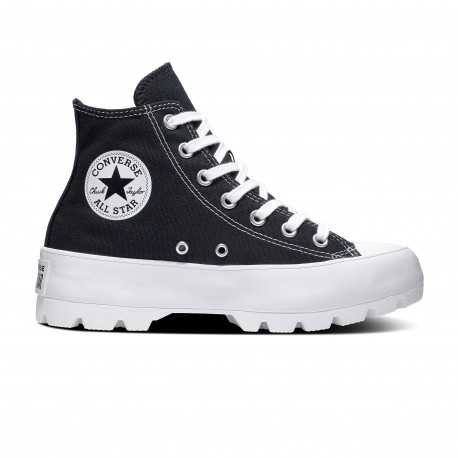 Chuck taylor all star lugged hi - Black/white/black