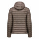 JUST OVER THE TOP, Cloe manche longue capuche, Taupe