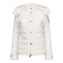 JUST OVER THE TOP, Snow doudoune fausse fourrure, Blanc