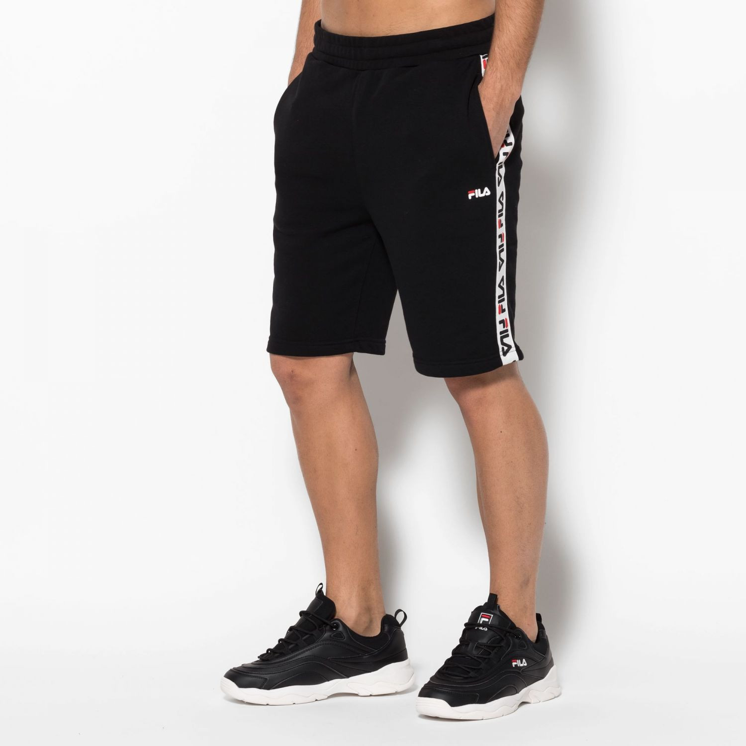 sweat fila homme brun