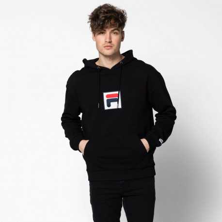 Men shawn hooded sweat - Black