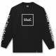 HUF, T-shirt domestic ls, Black
