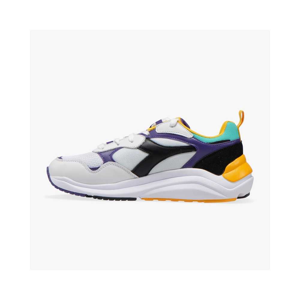 DIADORA Whizz Run White/black/mulberry 