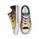 CONVERSE, Chuck taylor all star ox, Black/enamel red/fresh yellow