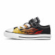 CONVERSE, Chuck taylor all star 1v ox, Black/enamel red/fresh yellow