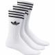 ADIDAS, Solid crew sock, White/black