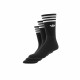 ADIDAS, Solid crew sock, Noir/blanc