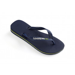 HAVAIANAS, Brasil logo, Navy blue