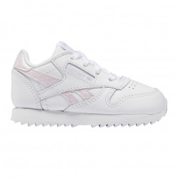 REEBOK, Classic leather, Blanc/pixpnk/none