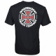 INDEPENDENT, Repeat cross t-shirt, Black