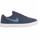 NIKE, Nike sb check canvas (gs) skateboarding shoe, Thunder blue/noise aqua-summit white