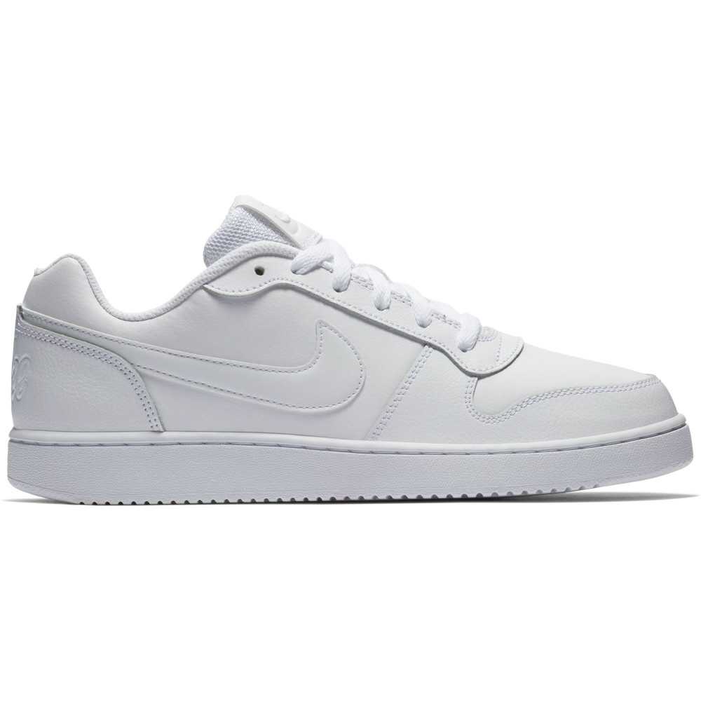 nike ebernon low white blue