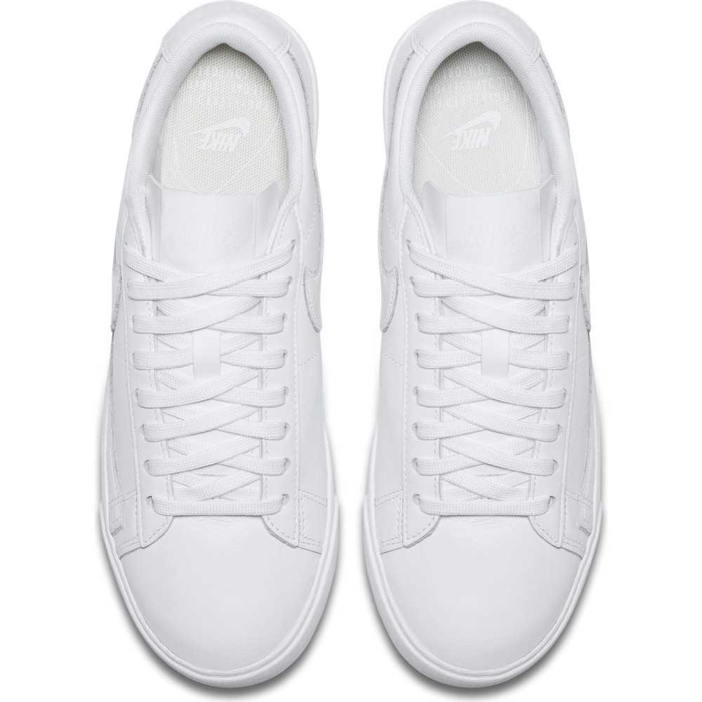 nike blazer low le white