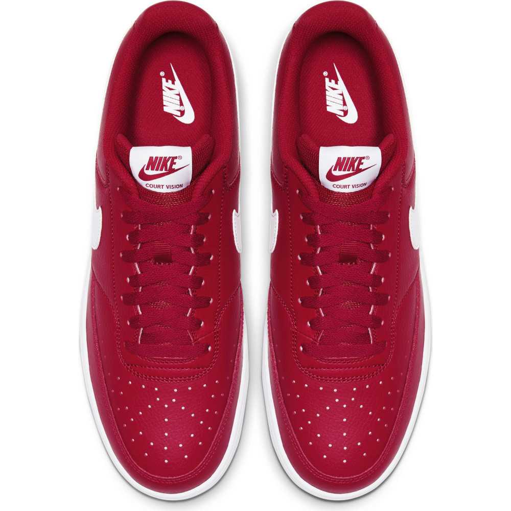 white and red court vision