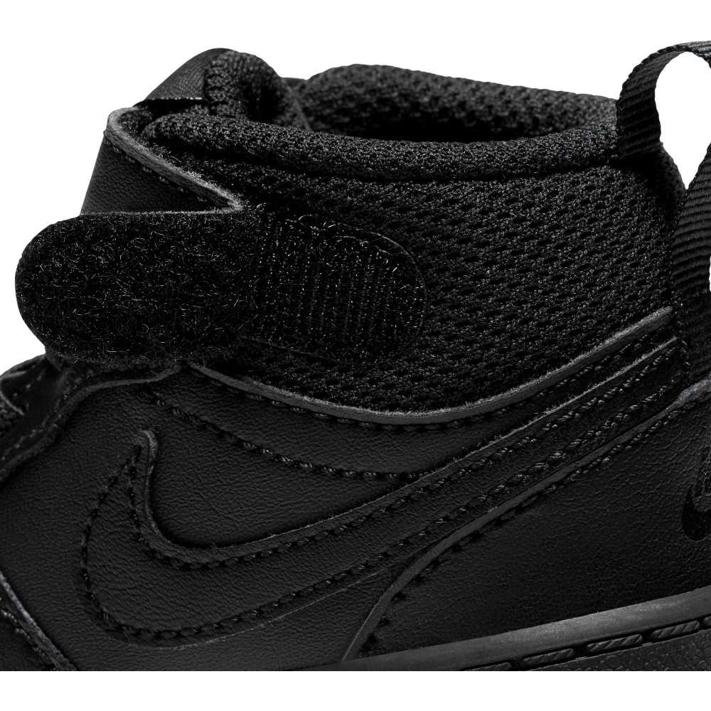 nike court borough mid black