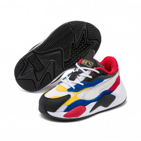 Rs-x3 puzleac inf - Puma white-spectra yellow-puma black