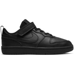 NIKE, Nike court borough low 2, Black/black-black