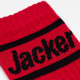 JACKER, Ashtray world socks, Red