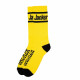 JACKER, After logo socks, Yellow