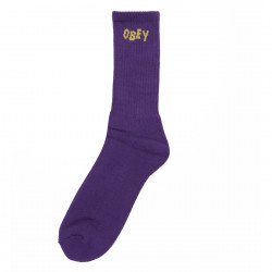 OBEY, Obey jumbled socks, Purple / gold