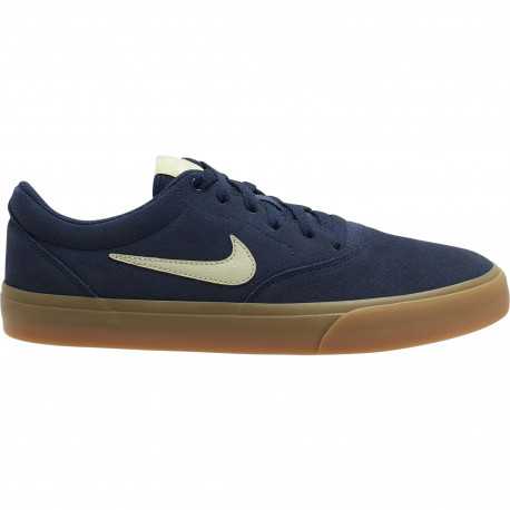 Nike sb charge suede - Midnight navy/olive aura-light cream