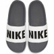 NIKE, Nike offcourt, Dark grey/black-white