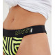 NICCE, Vortex bikini set, Neon yellow/black