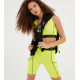 NICCE, Carbon racerback bra, Neon yellow