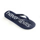 HAVAIANAS, Top logomania, Navy blue