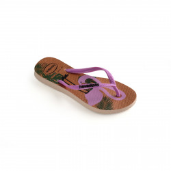 HAVAIANAS, Kids slim glitter, Ballet rose