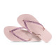 HAVAIANAS, Kids slim shiny, Ballet rose